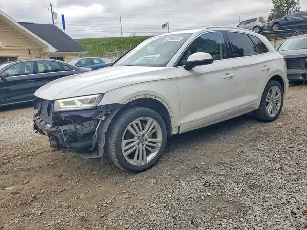 WA1BNAFYXJ2121275 — 2018 Audi Q5, Передняя часть (Front End), фото до ремонта