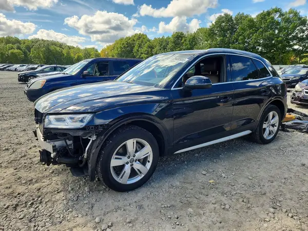 WA1BNAFY1J2227629 — 2018 Audi Q5, Передняя часть (Front End), фото до ремонта