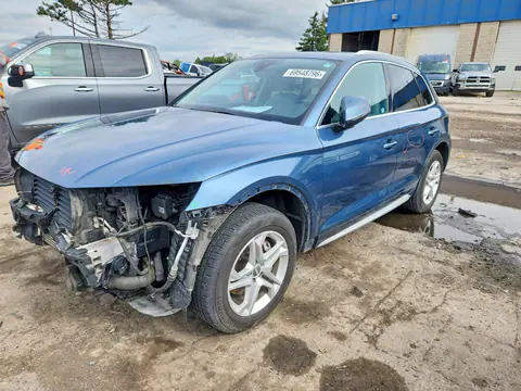 WA1BNAFYXJ2207461 — 2018 Audi Q5, Передняя часть (Front End), фото до ремонта