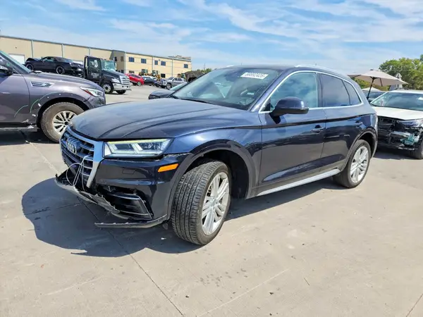 WA1BNAFYXJ2212417 — 2018 Audi Q5, Передняя часть (Front End), фото до ремонта