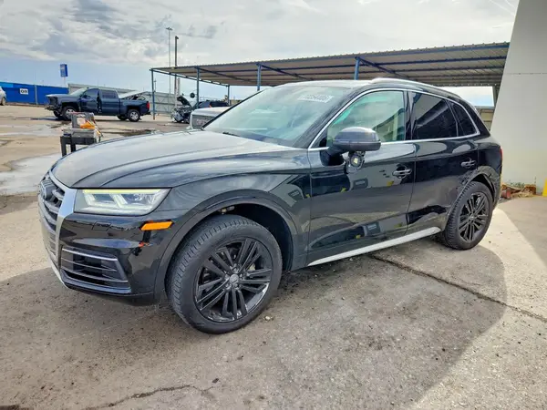 WA1BNAFY0J2082308 — 2018 Audi Q5, Боковая часть (Side), фото до ремонта