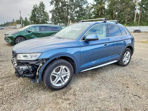 WA1BNAFY8J2050206 — 2018 Audi Q5, Передняя часть (Front End), фото до ремонта