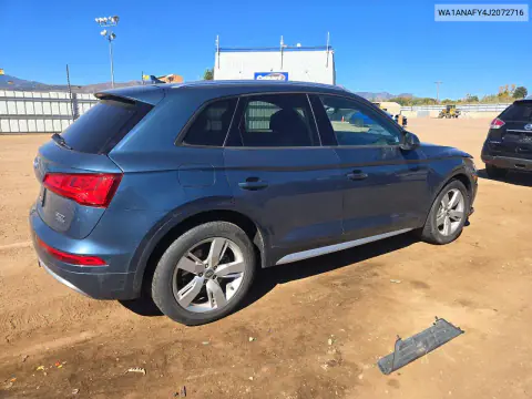 2018 Audi Q5 Premium VIN WA1ANAFY4J2072716 фото 3