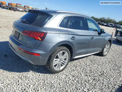 2018 Audi Q5 Premium Plus VIN WA1BNAFY2J2220642 фото 3