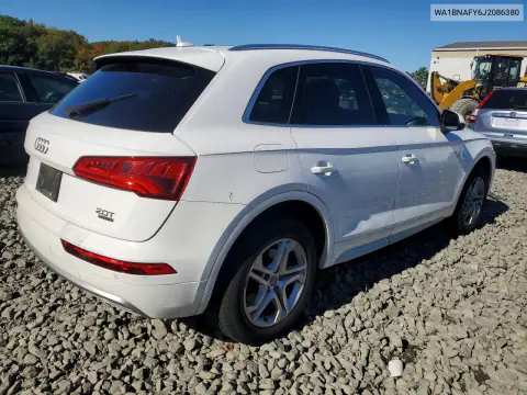 2018 Audi Q5 Premium Plus VIN WA1BNAFY6J2086380 фото 3