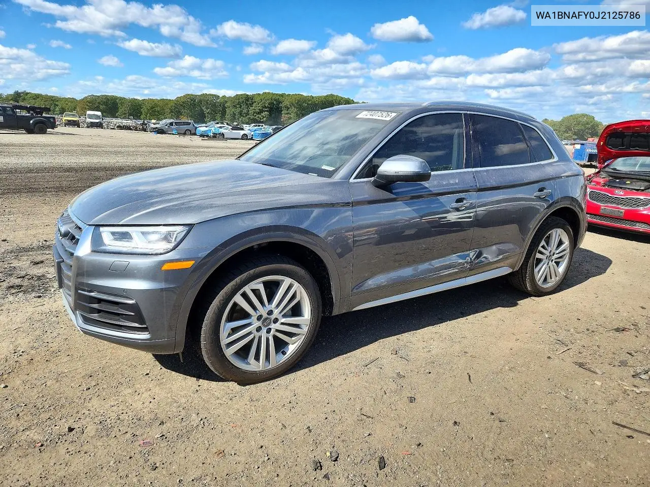 2018 Audi Q5 Premium Plus VIN WA1BNAFY0J2125786 фото 1