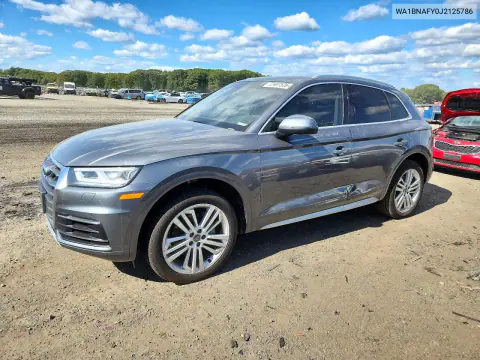 WA1BNAFY0J2125786 — 2018 Audi Q5, Подтопление, фото до ремонта