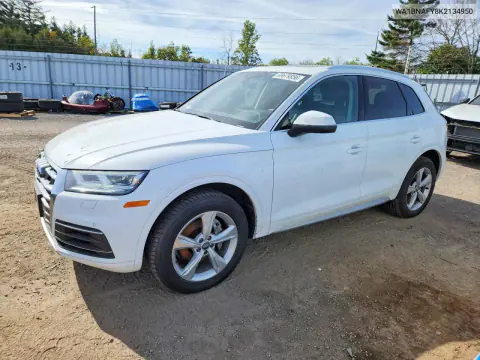 WA1BNAFY8K2134950 — 2019 Audi Q5, Подтопление, фото до ремонта