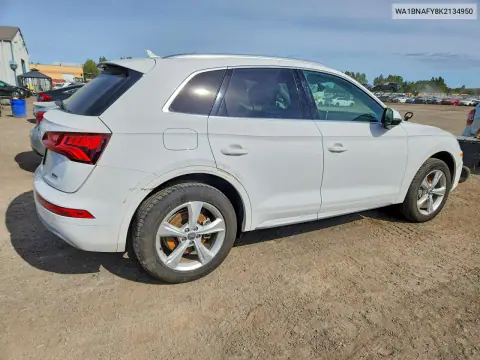 2019 Audi Q5 Premium Plus VIN WA1BNAFY8K2134950 фото 3