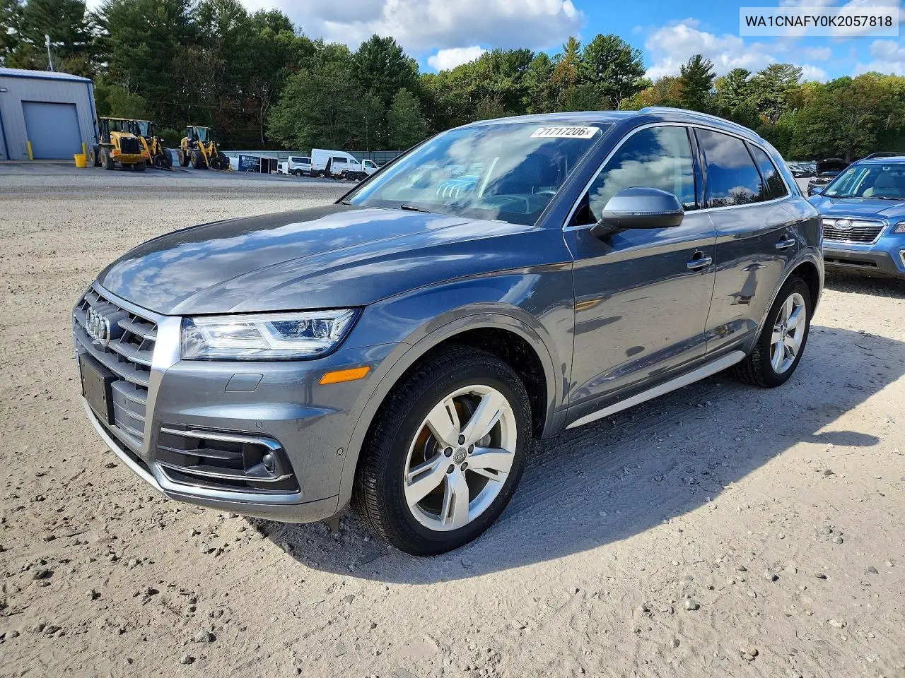 2019 Audi Q5 Prestige VIN WA1CNAFY0K2057818 фото 1