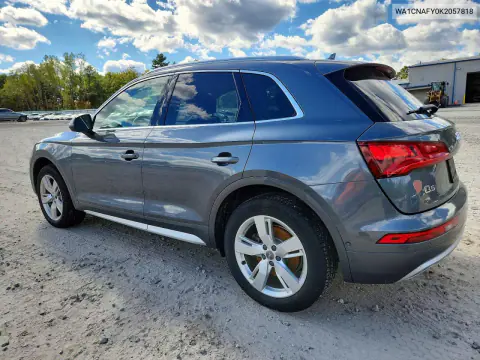 2019 Audi Q5 Prestige VIN WA1CNAFY0K2057818 фото 2