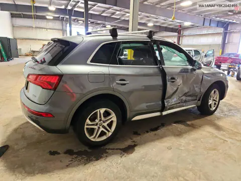 2019 Audi Q5 Premium VIN WA1ANAFY8K2042491 фото 3