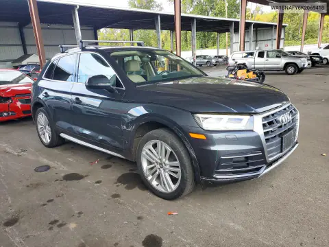 2019 Audi Q5 Premium Plus VIN WA1BNAFY6K2069418 фото 4