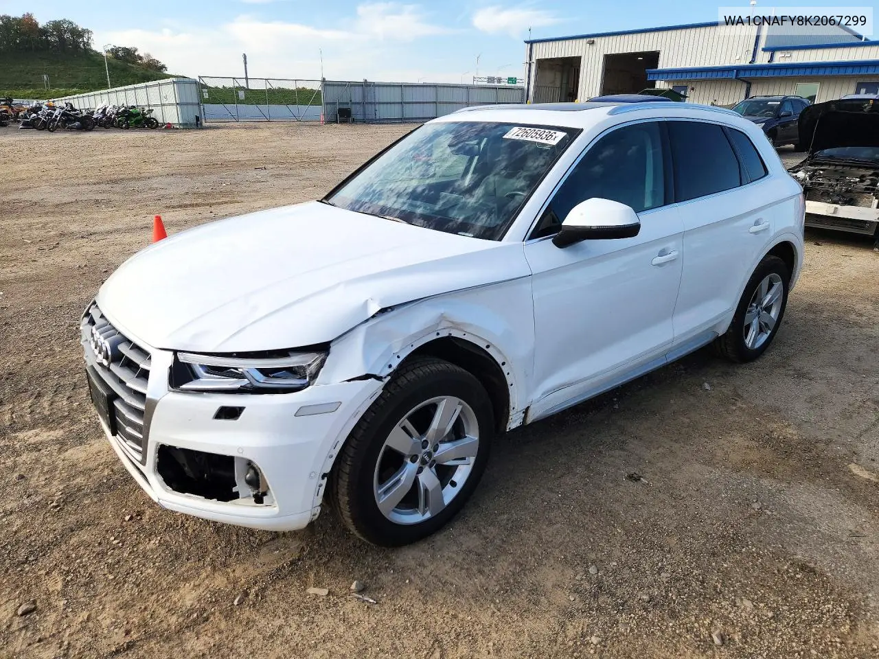 2019 Audi Q5 Prestige VIN WA1CNAFY8K2067299 фото 1
