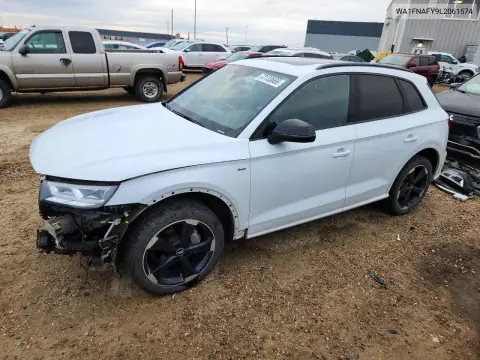 WA1FNAFY9L2061574 — 2020 Audi Q5, Передняя часть, фото до ремонта