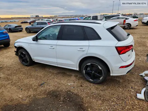 WA1FNAFY9L2061574 — 2020 Audi Q5, фото 2 с аукциона Copart 15.10.2026, Передняя часть