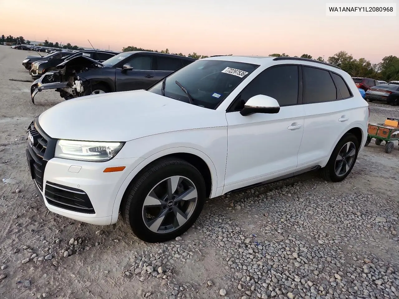 2020 Audi Q5 Premium VIN WA1ANAFY1L2080968 фото 1