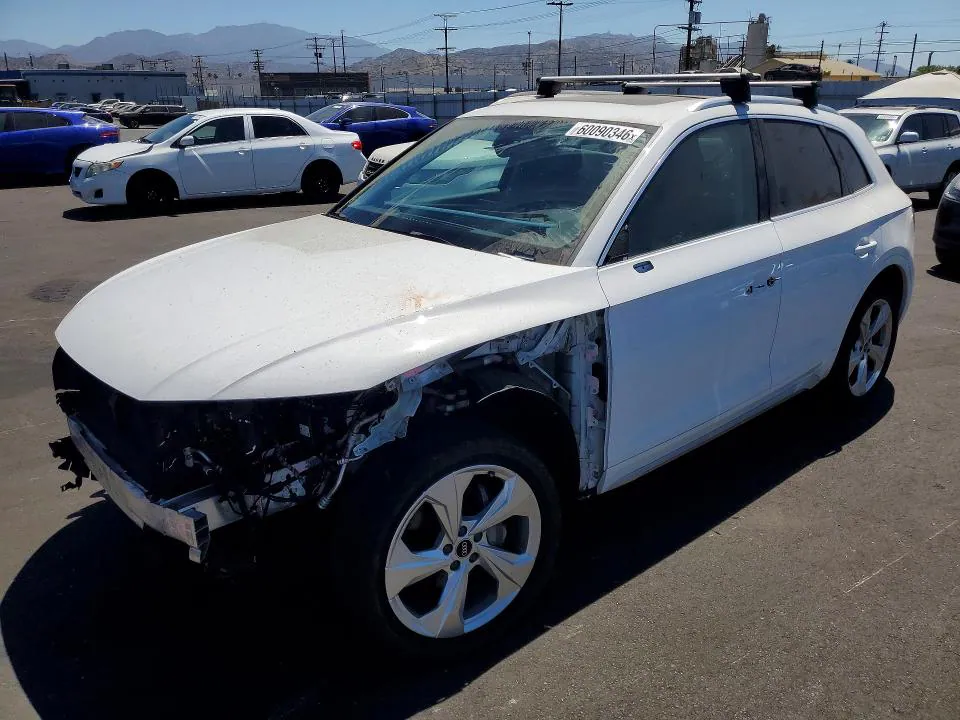 2021 Audi Q5 VIN WA1BAAFY3M2105600 фото 1