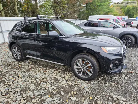 2021 Audi Q5 Premium Plus VIN WA1BAAFY1M2027706 фото 4
