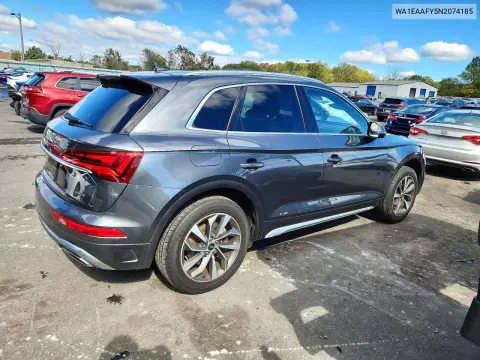 2022 Audi Q5 Premium Plus 45 VIN WA1EAAFY5N2074185 фото 3