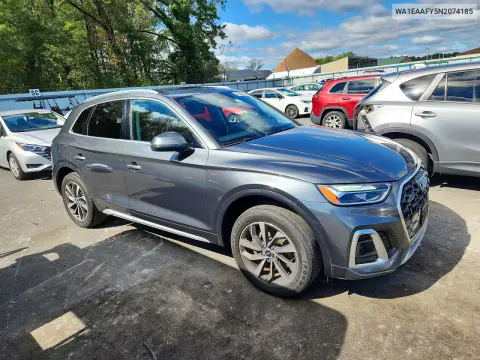 2022 Audi Q5 Premium Plus 45 VIN WA1EAAFY5N2074185 фото 4