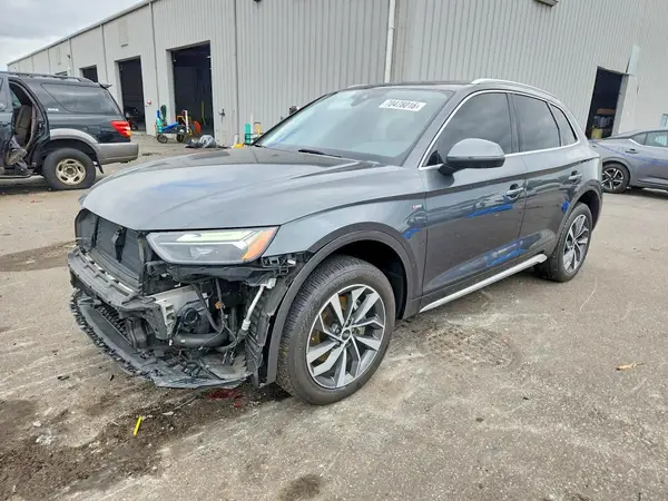 WA1EAAFY1P2123207 — 2023 Audi Q5, Передняя часть (Front End), фото до ремонта