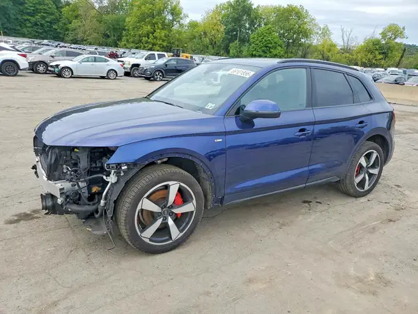 WA1EAAFY0R2136047 — 2024 Audi Q5, Передняя часть (Front End), фото до ремонта