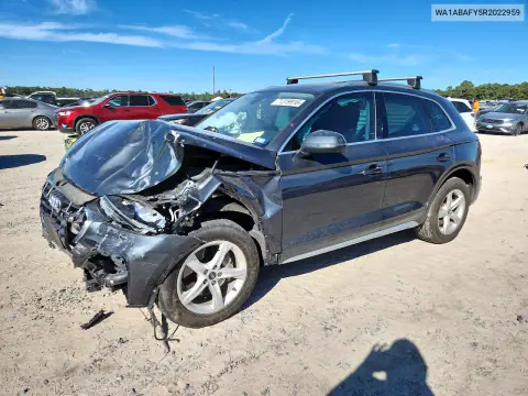 WA1ABAFY5R2022959 — 2024 Audi Q5, Передняя часть, фото до ремонта