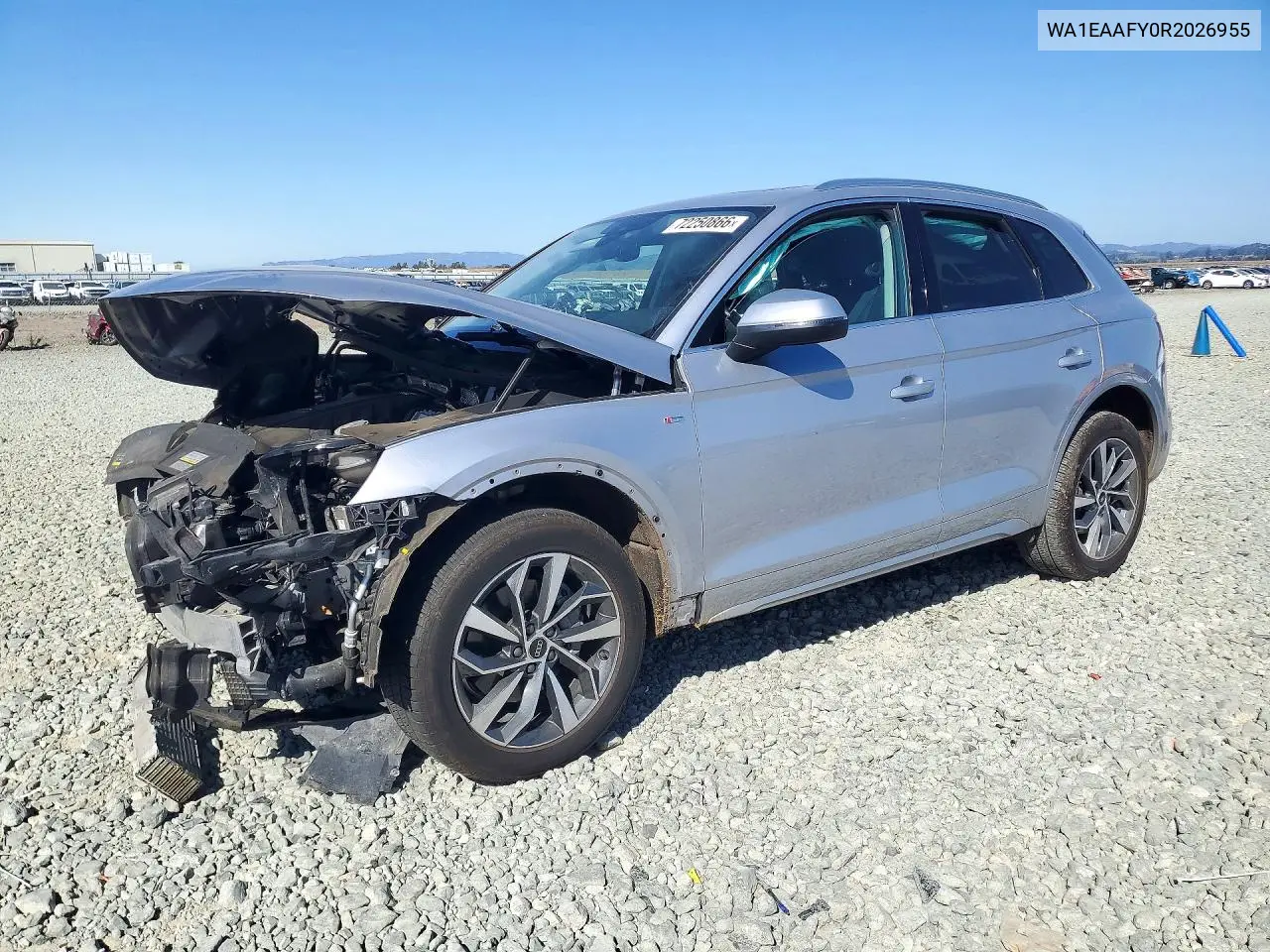 2024 Audi Q5 Premium Plus 45 VIN WA1EAAFY0R2026955 фото 1