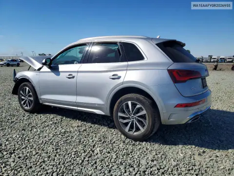 2024 Audi Q5 Premium Plus 45 VIN WA1EAAFY0R2026955 фото 2