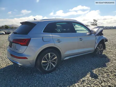 2024 Audi Q5 Premium Plus 45 VIN WA1EAAFY0R2026955 фото 3
