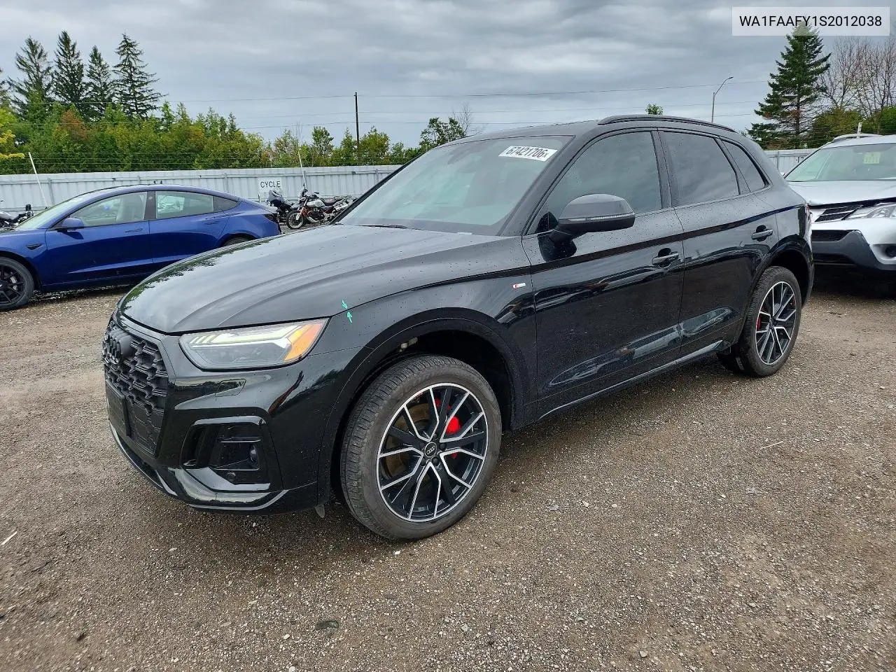 WA1FAAFY1S2012038 Audi Q5 2025 — повреждение Передняя часть, фото до ремонта