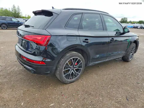 WA1FAAFY1S2012038 — 2025 Audi Q5, фото 3 с аукциона Copart, Передняя часть