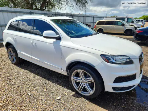 2012 Audi Q7 Prestige VIN WA1DGAFE4CD002900 фото 4