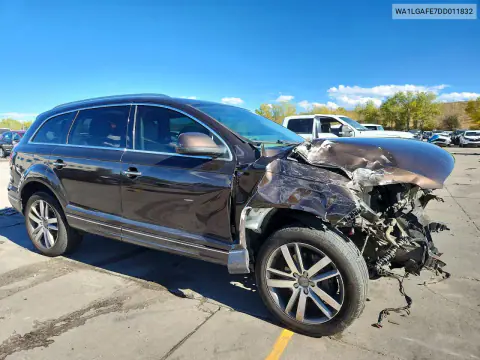 2013 Audi Q7 Premium Plus VIN WA1LGAFE7DD011832 фото 4