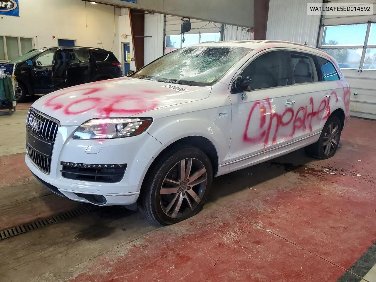 2014 Audi Q7 Premium Plus VIN WA1LGAFE5ED014892 фото 1