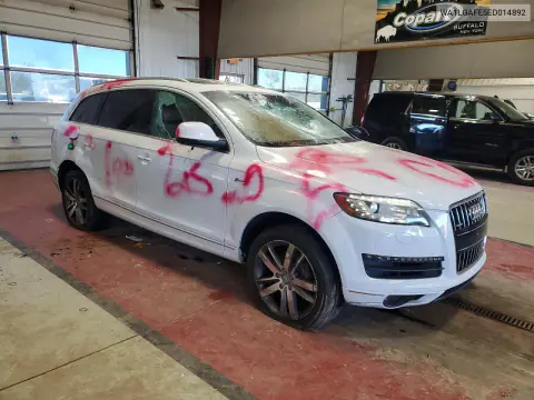 2014 Audi Q7 Premium Plus VIN WA1LGAFE5ED014892 фото 4