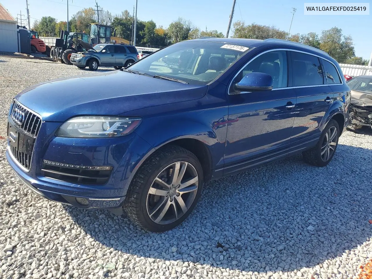 2015 Audi Q7 Premium Plus VIN WA1LGAFEXFD025419 фото 1