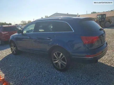 2015 Audi Q7 Premium Plus VIN WA1LGAFEXFD025419 фото 2