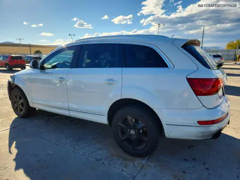 2015 Audi Q7 Premium VIN WA1CGAFE0FD019628 фото 2