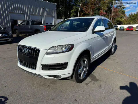 WA1LGAFE6FD012568 — 2015 Audi Q7, Мелкие вмятины и царапины, фото до ремонта