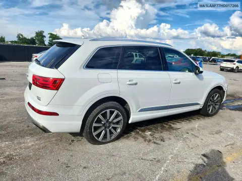 2017 Audi Q7 Premium Plus VIN WA1LAAF77HD017266 фото 3
