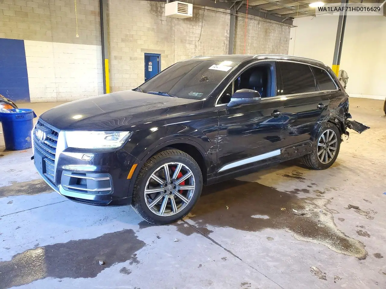 2017 Audi Q7 Premium Plus VIN WA1LAAF71HD016629 фото 1