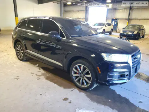 2017 Audi Q7 Premium Plus VIN WA1LAAF71HD016629 фото 4
