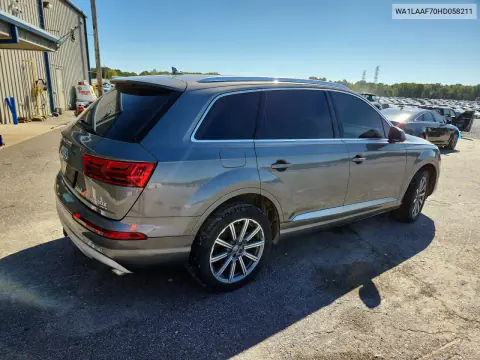 2017 Audi Q7 Premium Plus VIN WA1LAAF70HD058211 фото 3