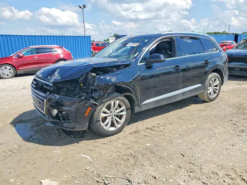 WA1AHAF75JD037010 — 2018 Audi Q7, Передняя часть (Front End), фото до ремонта