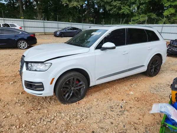 WA1VAAF77JD055126 — 2018 Audi Q7, Передняя часть (Front End), фото до ремонта