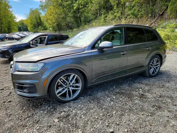 WA1VAAF71JD036085 — 2018 Audi Q7, Передняя часть (Front End), фото до ремонта