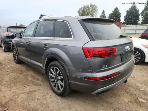 2018 Audi Q7 Prestige VIN WA1VAAF79JD006168 фото 2