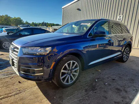 WA1VAAF78KD036876 — 2019 Audi Q7, Град (Hail), фото до ремонта